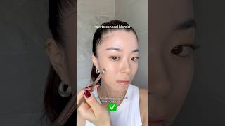 How to properly conceal blemishes makeup makeuptutorial shorts [upl. by Guinn437]