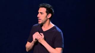 Sacha Baron Cohen Parodies Apple Keynotes [upl. by Llewej857]