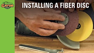 Howto Install a Fiber Disc [upl. by Gwendolin]