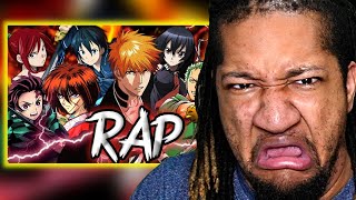 REAL ANIME RAP BEEF  ANIME SWORDSMAN DRILL RAP CYPHER  Otaku Underworld x Rumbleworld REACTION [upl. by Buchbinder432]