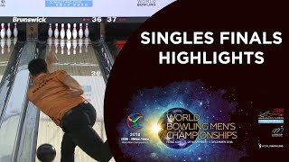 Highlights of Singles Finals Night  World Bowling Mens Championships [upl. by Macguiness]