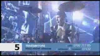 Teräsbetoni  Eurovision 2008 Finland [upl. by Darooge977]