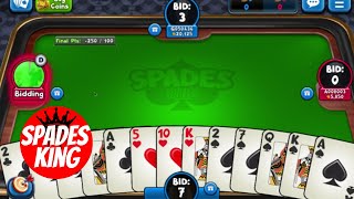 Playing Spades Plus  quotSpades is a partner game—focusquot  Spades King [upl. by Davenport3]