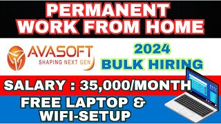 Permanent Work from Home jobs  5 Lakhs Package  Virtual Interview  Latest Jobs in Telugu 2024 [upl. by Stagg]