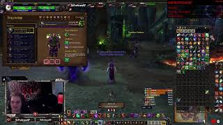 WOW Shadowlands warlock Animagear farm Stream Upgrade Covenant farm animaPVP gearClassic BWL [upl. by Allyn]