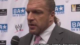 Triple H  Paul Levesque and Stephanie McMahon Levesque Interviews [upl. by Eiduam]