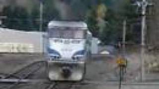 Amtrak Cascades Talgo NB Winlock WA [upl. by Rimidalb]