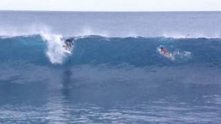 Surfing Samoa Upolu and savaii [upl. by Adlaremse]