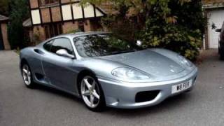 Ferrari 360 Modena F1 Grigio Alloywmv [upl. by Flin]