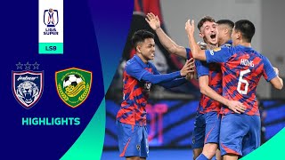 Johor Darul Tazim 60 Kedah Darul Aman FC  LS8  Highlights Liga Super 2023 [upl. by Manvil]