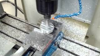 Simple HAAS CNC Facing Program [upl. by Freda]