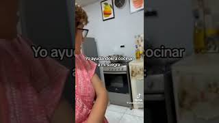 yo ayudando a mi suegra soy tipo asi🤣🤣 literalmente [upl. by Etteloc]