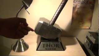 Thor Movie Hammer Mjolnir Replica From Museum Replicas Review [upl. by Marsiella]