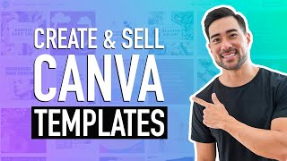 How To Create Canva Templates To Sell Online as Digital Products [upl. by Duma]