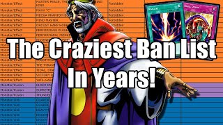 The CRAZIEST Ban List In YEARS  February 2022 YuGiOh Ban List Live Reaction [upl. by Alexandros190]