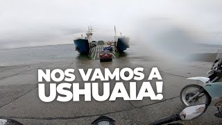 La increíble experiencia de cruzar a la isla de Tierra del Fuego en moto [upl. by Wiskind622]