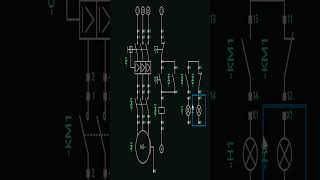 ON और off का Indicator light connection in DOL Starter short starterconnection automaton [upl. by Assirahs]