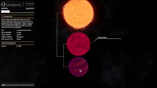 Elite Dangerous Trinary System With Stars Reaaaaaly Far Away [upl. by Hermine450]