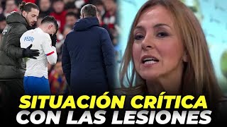 😡CARME BARCELÓ EXPLOTA por las LESIONES [upl. by Hewie299]