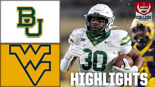 Baylor Bears vs West Virginia Mountaineers  Full Game Highlights  ESPN College Football [upl. by Forelli]