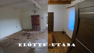 120 éves vályogházat újítottunk fel [upl. by Jamima669]