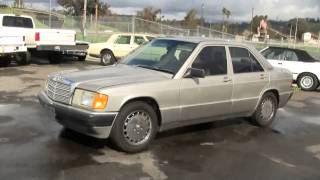 1989 Mercedes Benz 190E W201 Saloon 300 E E300 320 For Sale 2300 or [upl. by Namso]