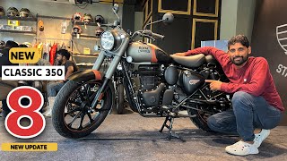 New Royal Enfield Classic 350 “2024 Model Launch” With 8 Update full Review [upl. by Morvin]