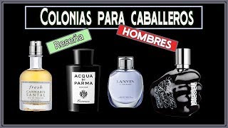 4 Mejores Colonias de Hombre recomendades 2018 [upl. by Aicargatla7]