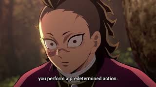 Kimetsu no Yaiba S4 Ep 6  Genya Tells Tanjiro About Repetition Training Scene [upl. by Bertha]