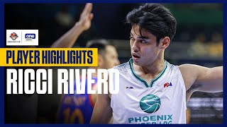 Ricci Rivero highlights  PBA Season 48 Commissioners Cup [upl. by Trescha]