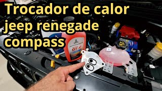 Trocador de calor jeep renegade compass passo a passo [upl. by Tierney]