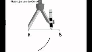 rýsování osy úsečky [upl. by Alatea]