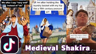 Medieval Shakira  Hips Dont Lie  TikTok Compilation [upl. by Naicad]