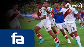 El segundo tiempo a ras de cancha del Perú vs Colombia en Barranquilla  Fútbol en América [upl. by Yelad668]