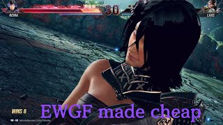 Tekken 8 EWGF 1 press method tutorial Easy Asf [upl. by Assetan]