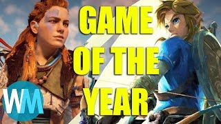 Top 10 Best Video Games of the Year 2017 [upl. by Adnwahsor]