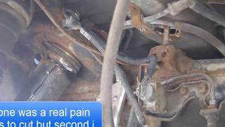 LX470 AHC conversion to land cruiser shocks springs and torsion bars 1 of 2 [upl. by Deirdra]