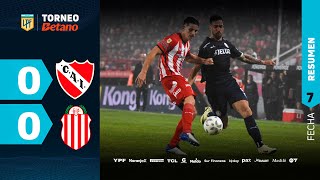 INDEPENDIENTE 0  0 BARRACAS CENTRAL  Resumen del partido  TorneoBetano 2024 [upl. by Leirvag]