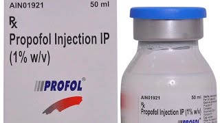 Basic Anesthesia Drugs  PROPOFOL [upl. by Leduar620]