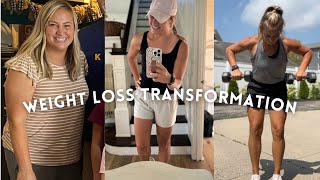 How I lost over 80lbs naturally  Weight Loss Transformation [upl. by Acisset]