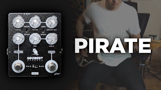 GROBERT EFFECTS  Pirate  RAT inspired fuzz  Full Demo [upl. by Ray]