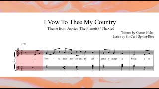 I Vow To Thee My Country [upl. by Niwroc357]