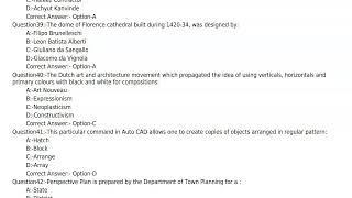 Architectural Assistant in Public Works Department Architectural Wing questionkpscpwd2019part2 [upl. by Boehike609]