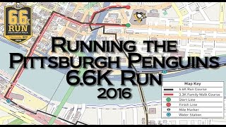 Through the Streets of Pittsburgh Running the 2016 Pittsburgh Penguins 66k Run [upl. by Leizo714]