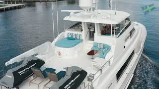 112 Westport Yacht SOJOURN Walkthrough refit 2021 [upl. by Nason960]