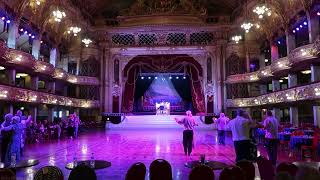 Blackpool Tower Ballroom with live dancing and Wurlitzer organ [upl. by Ramirolg]