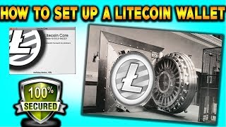 How To Setup A Litecoin Wallet Beginners Guide [upl. by Ahsieni370]