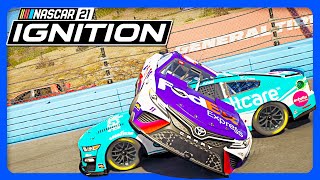 2023  2024 MOD FIRST LOOK  NASCAR 21 Ignition Career Ep 2 [upl. by Ecnerual]