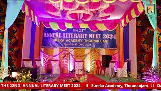 EUREKA ANNUAL LITERARY MEET 2024 Eureka Academy Official Live Stream [upl. by Hadik503]