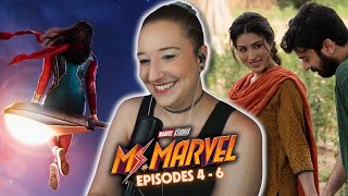 Ms Marvel Episodes 4  6 ✦ MCU First Time Watching Reaction [upl. by Iahk138]